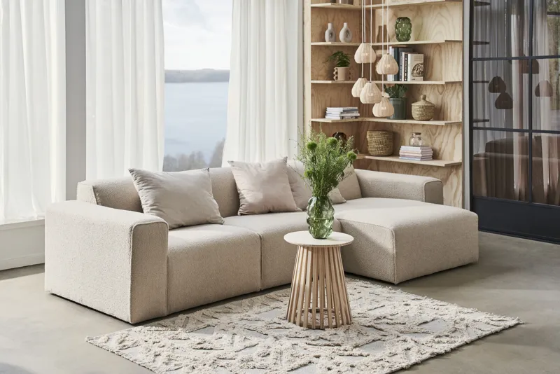 Vardagsrum med hotellkänsla hemma